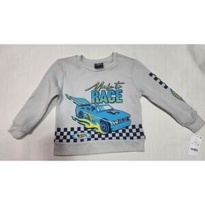 Hot wheels ''Made to race'' toddlers sweater 2T